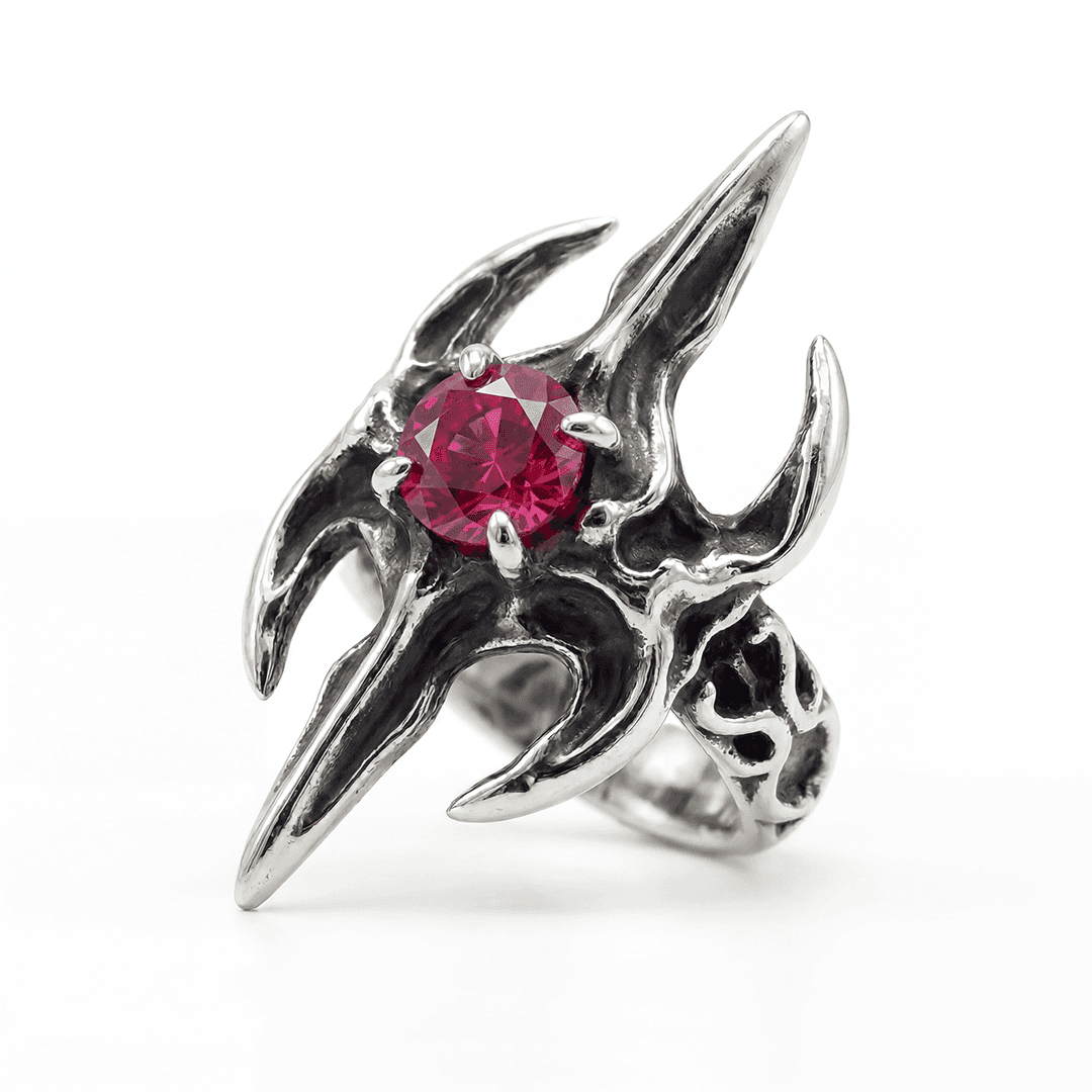 .925 Sterling Nova Ring