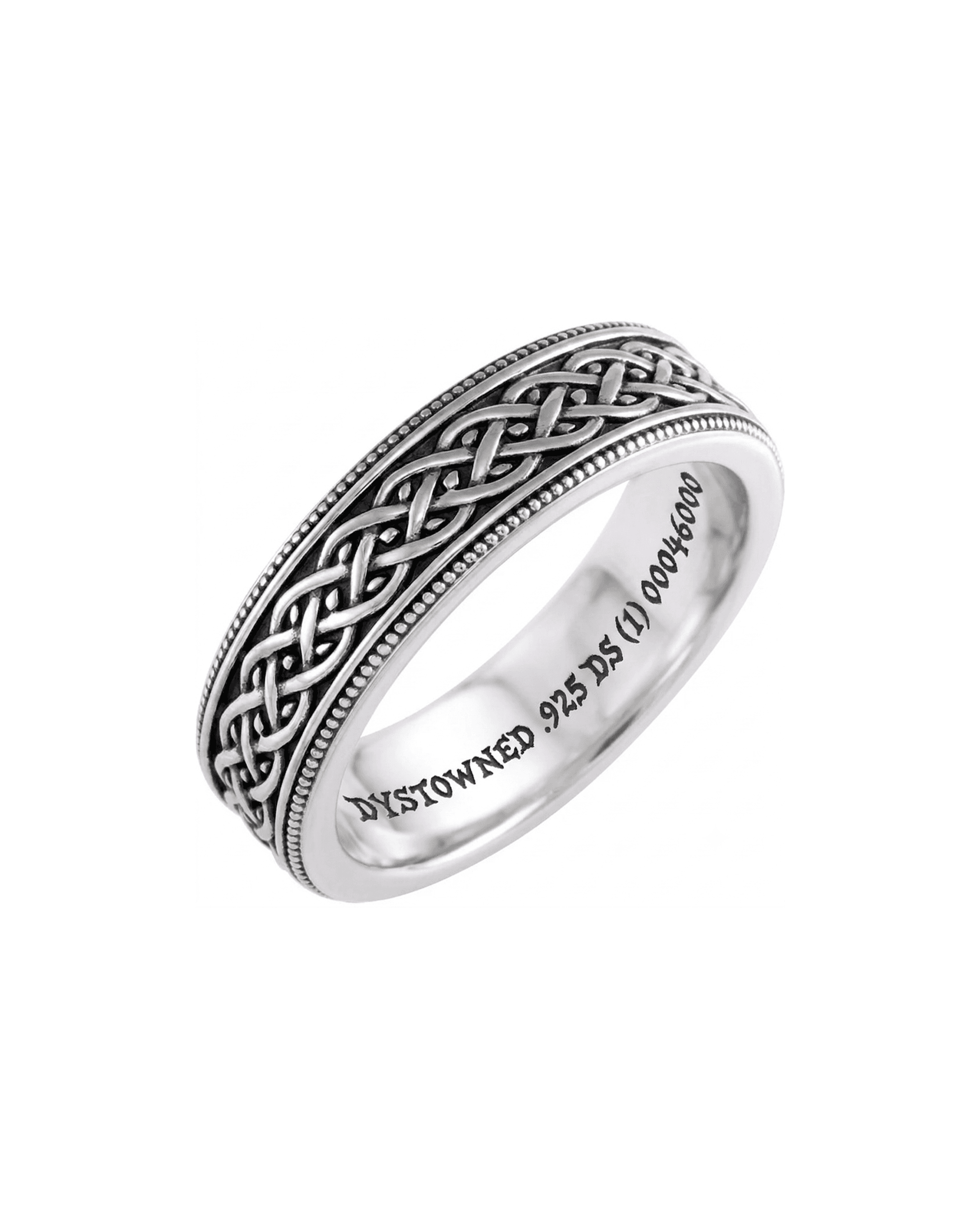 Sterling Celtic Milgrain Ring